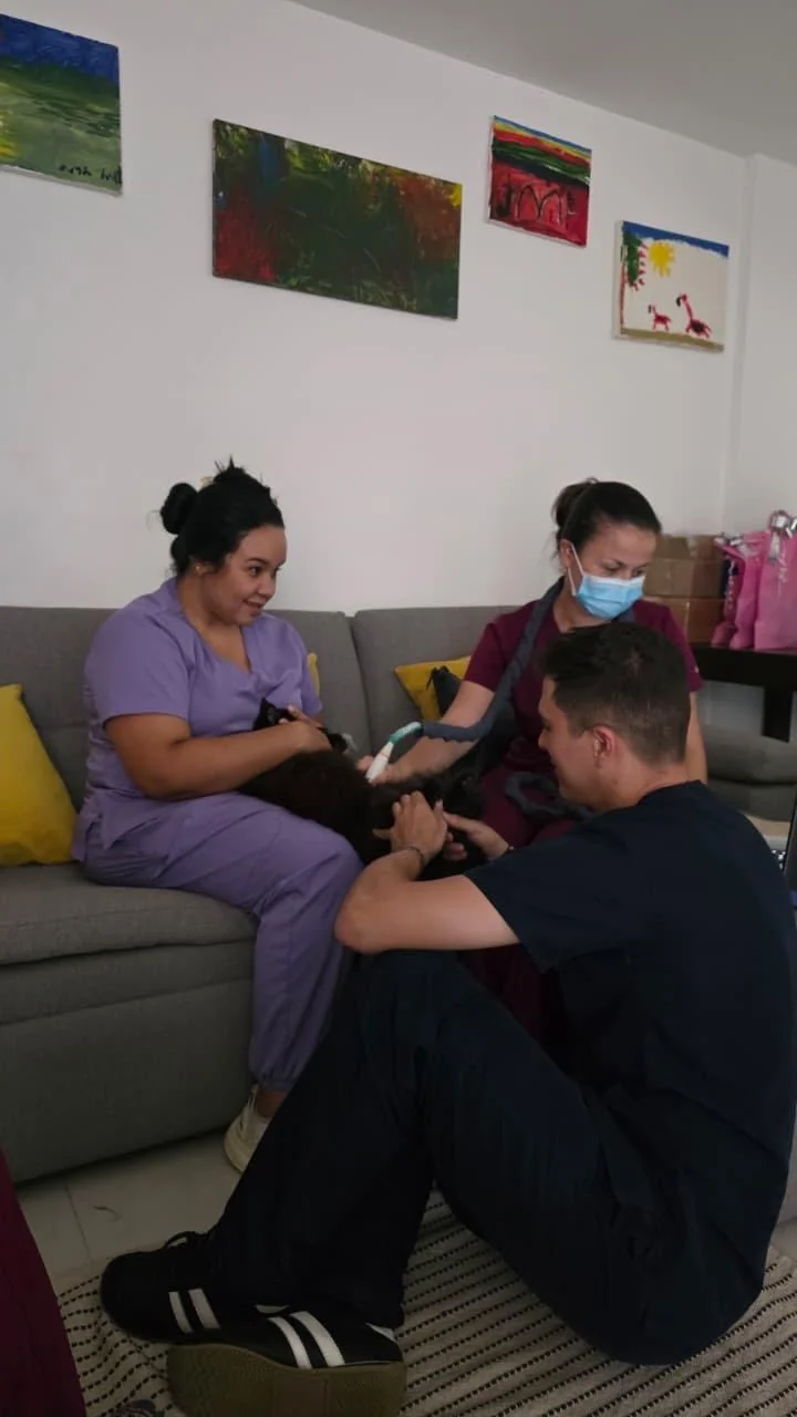 Atención en casa con la familia
